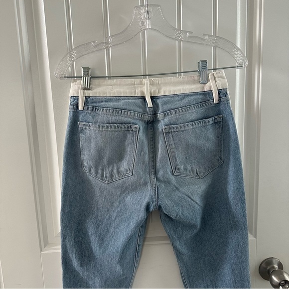 FRAME Le Crop Mini Boot Jeans Color- Block - Picture 13 of 16